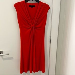 Nine West EUC sleeveless orange dress, size 4